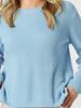 Beach Comber Knit Top - Blue