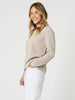 Beach Comber Knit Top - Natural