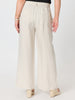 Lino Wide Leg Pant - Natural