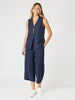 Lino Wide Leg Pant - Navy rc&co