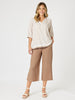 Lino Wide Leg Pant - Nutmeg RC&CO