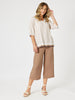 Lino Wide Leg Pant - Nutmeg RC&CO
