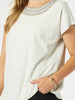 Cross Stitch Tee - Natural rc&co
