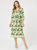 Amazon Print Dress - Green