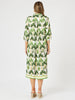 Amazon Print Dress - Green