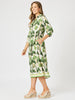 Amazon Print Dress - Green
