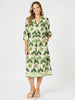 Amazon Midi Dress - Green
