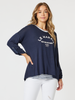 Le Marais 2 in 1-Navy/White
