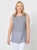 Le Marais 2 in 1 Top - Navy/White