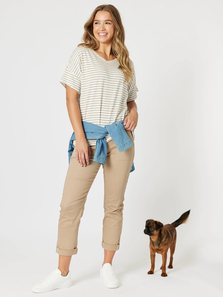 New Isabella Pant - Nutmeg RC&CO
