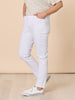 Chicago Slim Leg Jean - White RC&CO