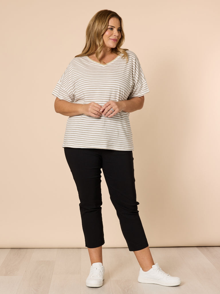 Zara Stretch Pant - Black RC&CO