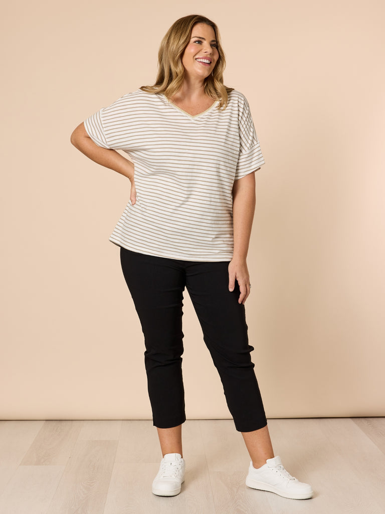 Zara Stretch Pant - Black RC&CO