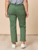 Maddy Pull On Wide Leg Denim Jean - Khaki - RC&CO