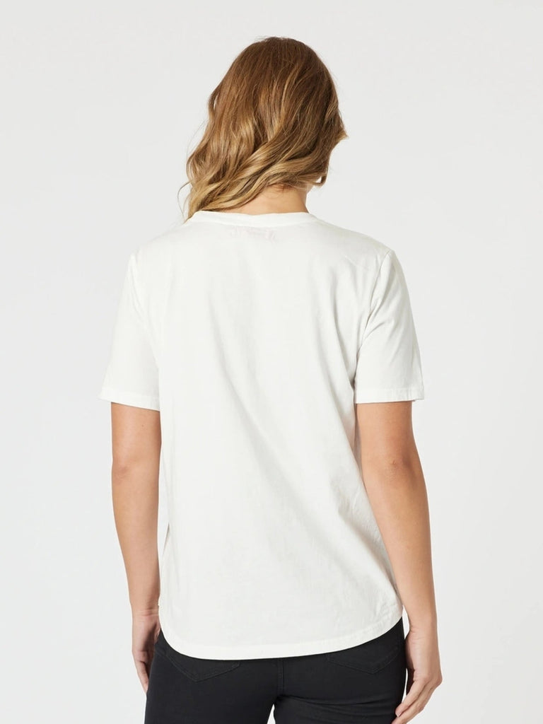 Caffe T-Shirt-Ivory - Rc&Co