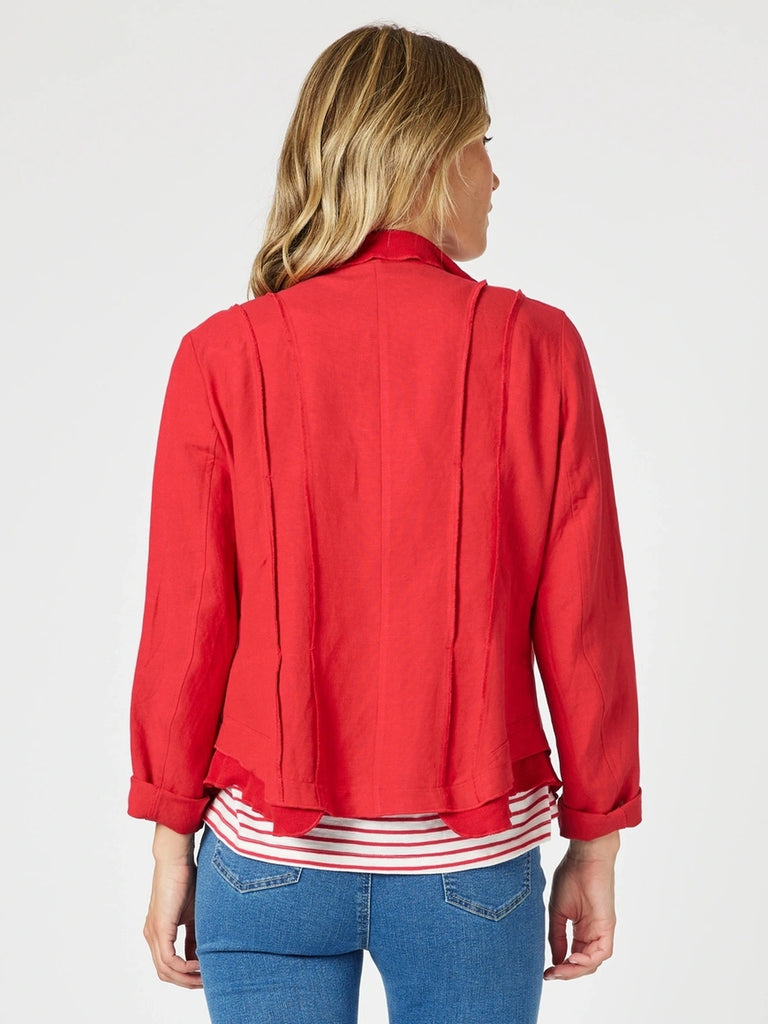 Lino Le Marais Jacket - Red rc&co