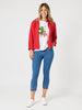 Isla Embroidered Jean - Denim RC&CO