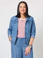 Sandie Denim Jacket - Denim