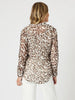 On Safari Printed Shirt-Natural Multi