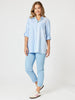 Skyler Stripe Shirt - Blue/White RC&CO