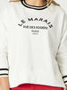 Le Marais Sweat-Ivory rc&co