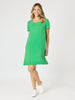 Lino Stitch Hem Dress - Elm rc&co