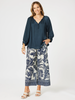 Lux Plait Top - Navy rc&co