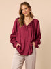 Lux Plait Top - Shiraz rc&co