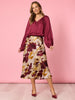Lux Plait Top - Shiraz rc&co