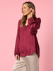 Lux Plait Top - Shiraz rc&co