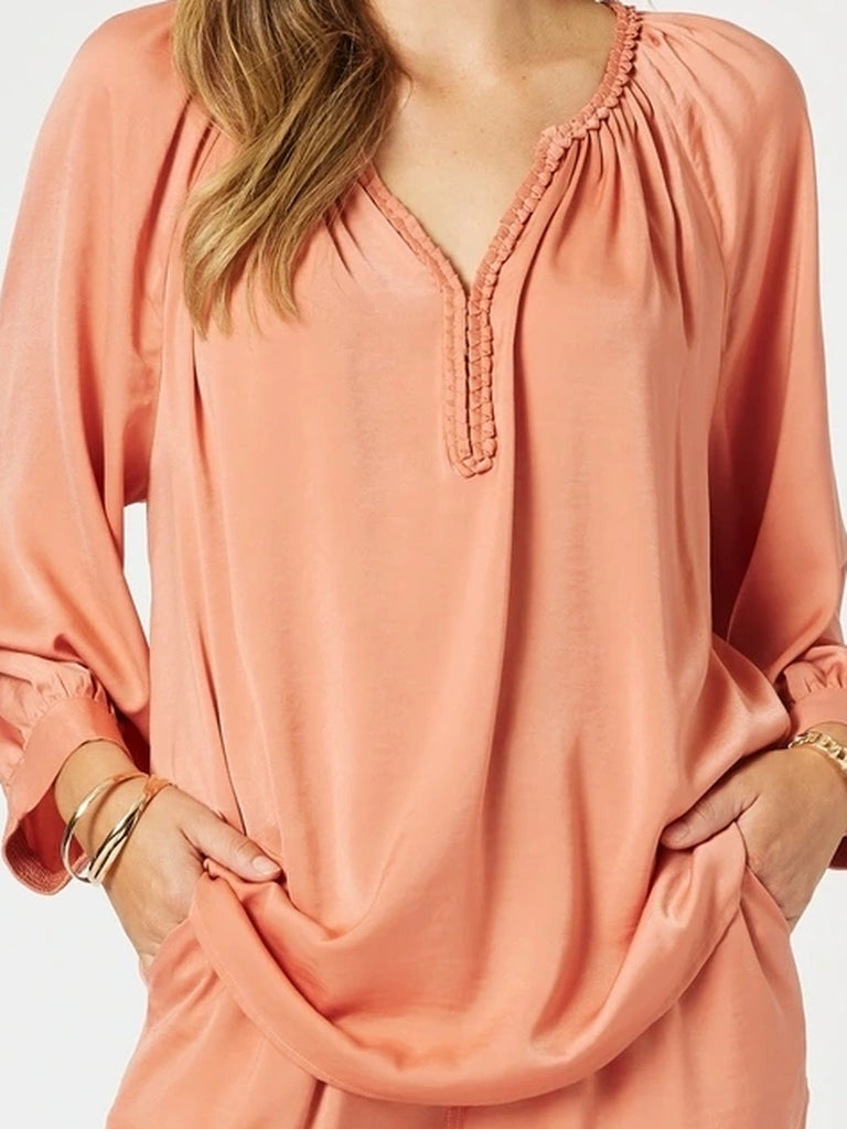 Lux Plait Top - Sunset RC&CO