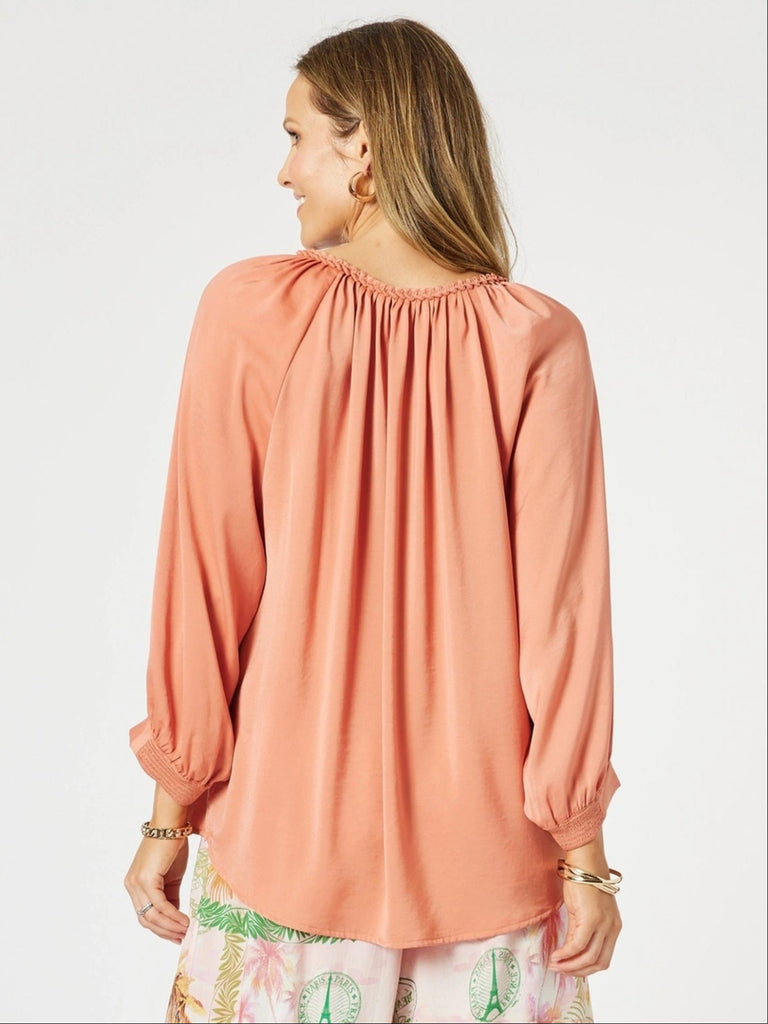 Lux Plait Top - Sunset RC&CO