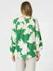 Barcelona Floral Print Top - Elm Natural