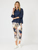 Lexi Print Pant - Navy Multi rc&co