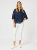 Shelly Lace Top - Navy RC&CO