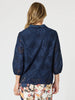Shelly Lace Top - Navy RC&CO