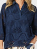 Shelly Lace Top - Navy RC&CO
