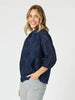 Shelly Lace Top - Navy RC&CO