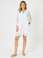 Shelly Lace Dress - White