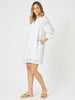 Shelly Lace Dress - White rc&co