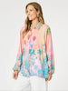 Balloon Print Shirt - Pink/Multi