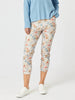 Lyla Floral Print Pant - Natural Floral rc&co