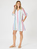 Havana Stripe Print Dress - Basil Multi