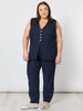 Lino Tapered Pant - Navy RC&CO