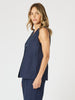Lino Long Vest - Navy rc&co