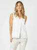 Lino Long Vest - White RC&CO