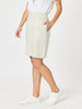 Stitch Hem Detail Skirt - Natural RC&CO