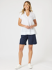 Beau Lino V Neck Top - White RC&CO