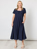 Lino Le Marais Dress - Navy