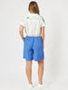Tropical Embroidered Shirt - White 